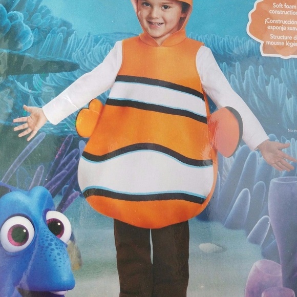 Disney Pixar Kids' Nemo Halloween Costume Age 3-6 - Picture 5 of 6